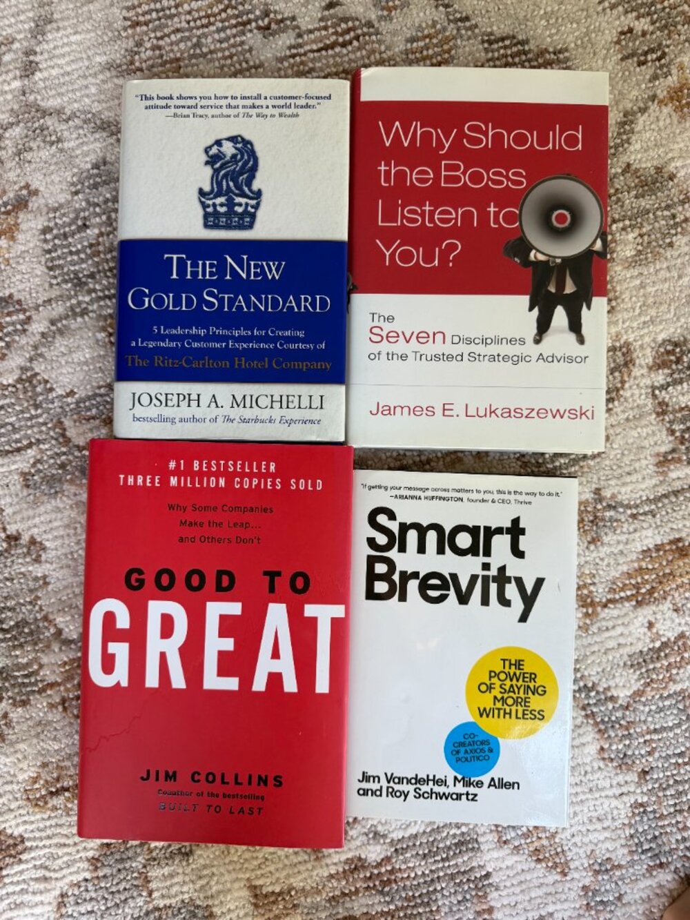Lot of 4 Books for Career Growth & Promotion